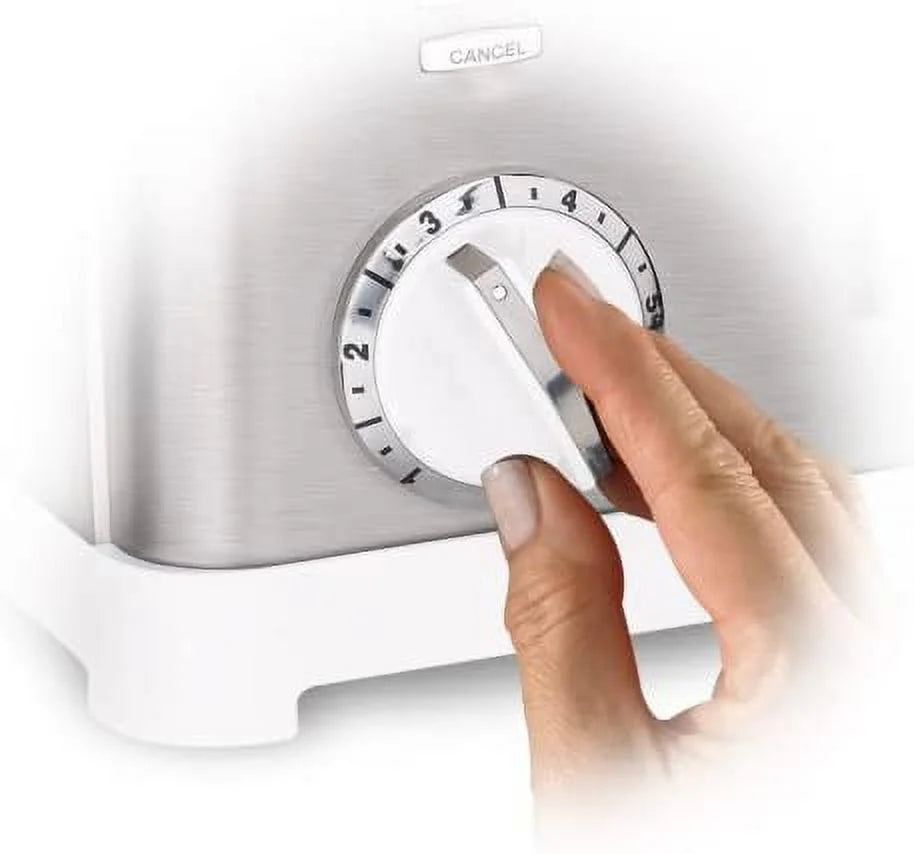 Cuisinart CPT-180WP1 Metal Classic 4-Slice Toaster, White O613505
