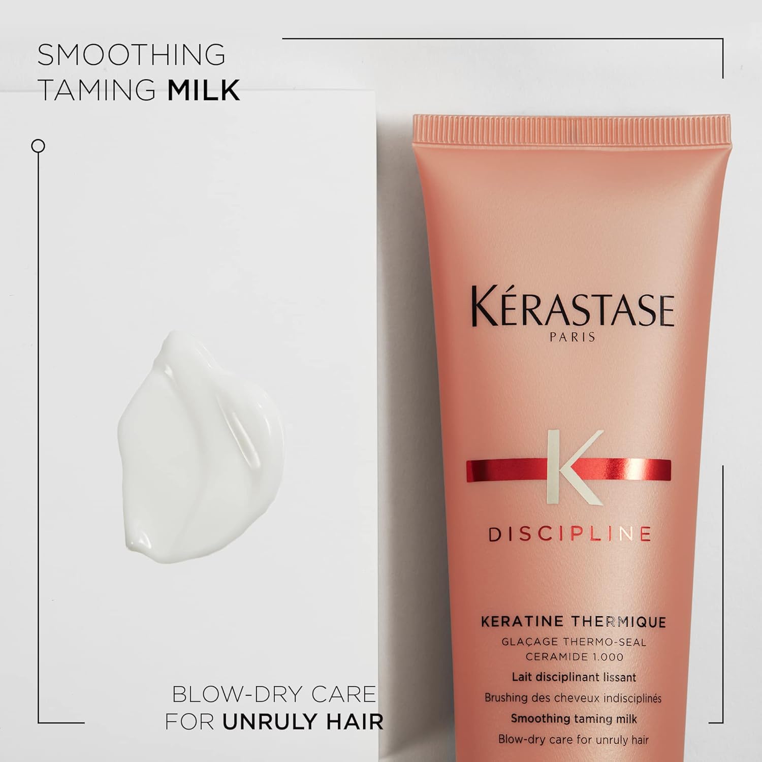 KERASTASE Discipline Keratine Thermique Smoothing Taming Milk AntiFrizz 5.1 Fl Oz V8473
