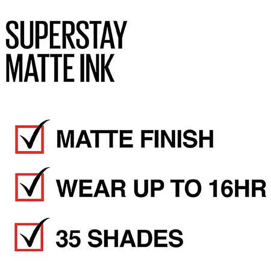 Maybelline SuperStay Matte Ink Un-nude Liquid Lipstick, Ruler U6706