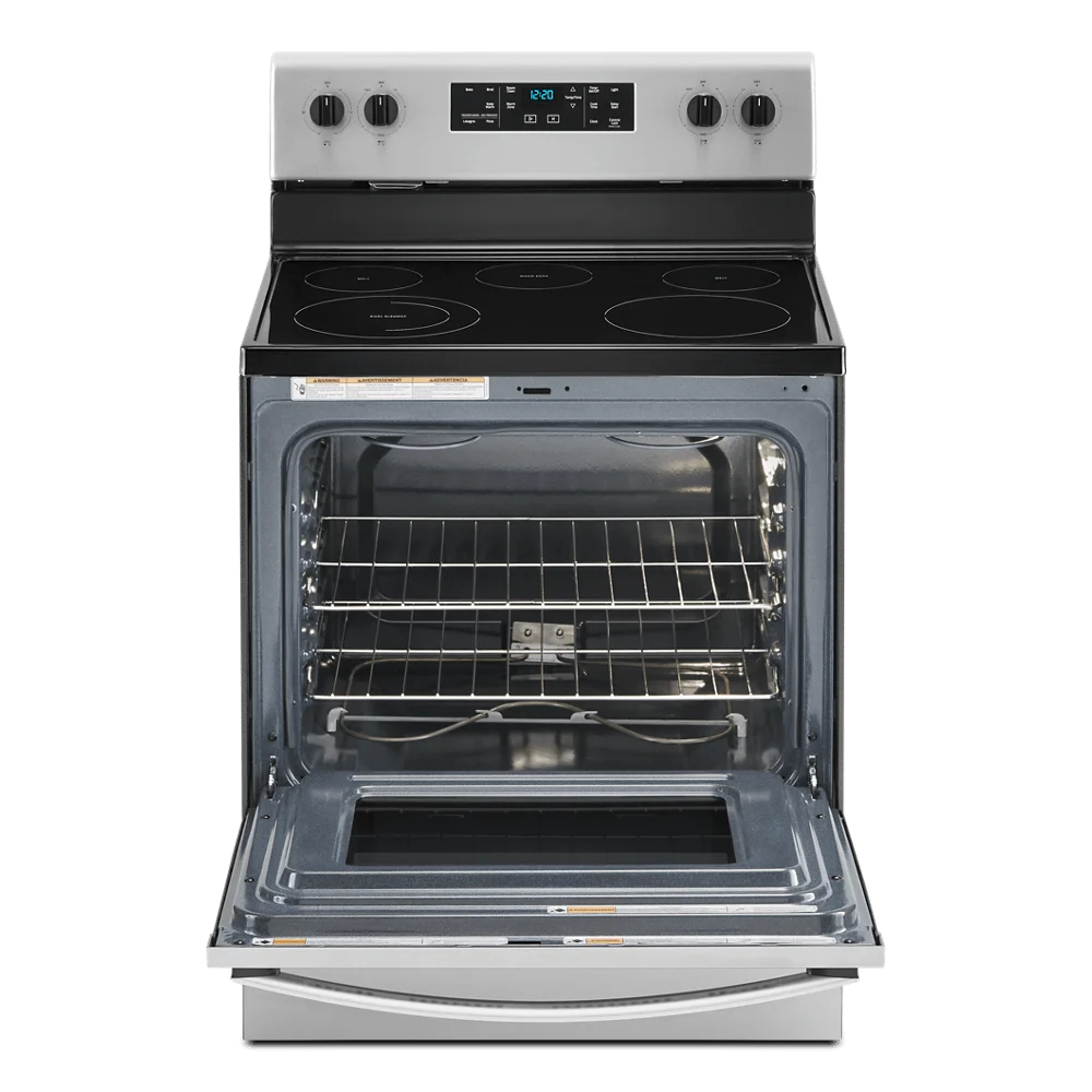 Whirlpool Wfe505w0j 30" Electric Range, Stainless Steel T45708