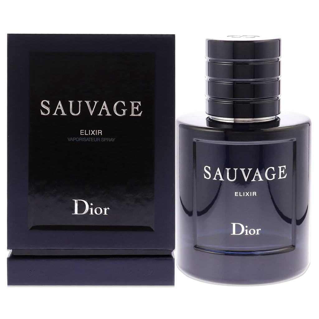 Dior Sauvage Elixir Men EDC Spray 2 oz & Valentino Uomo Born In Roma EDT Spray 3.4 oz B69463