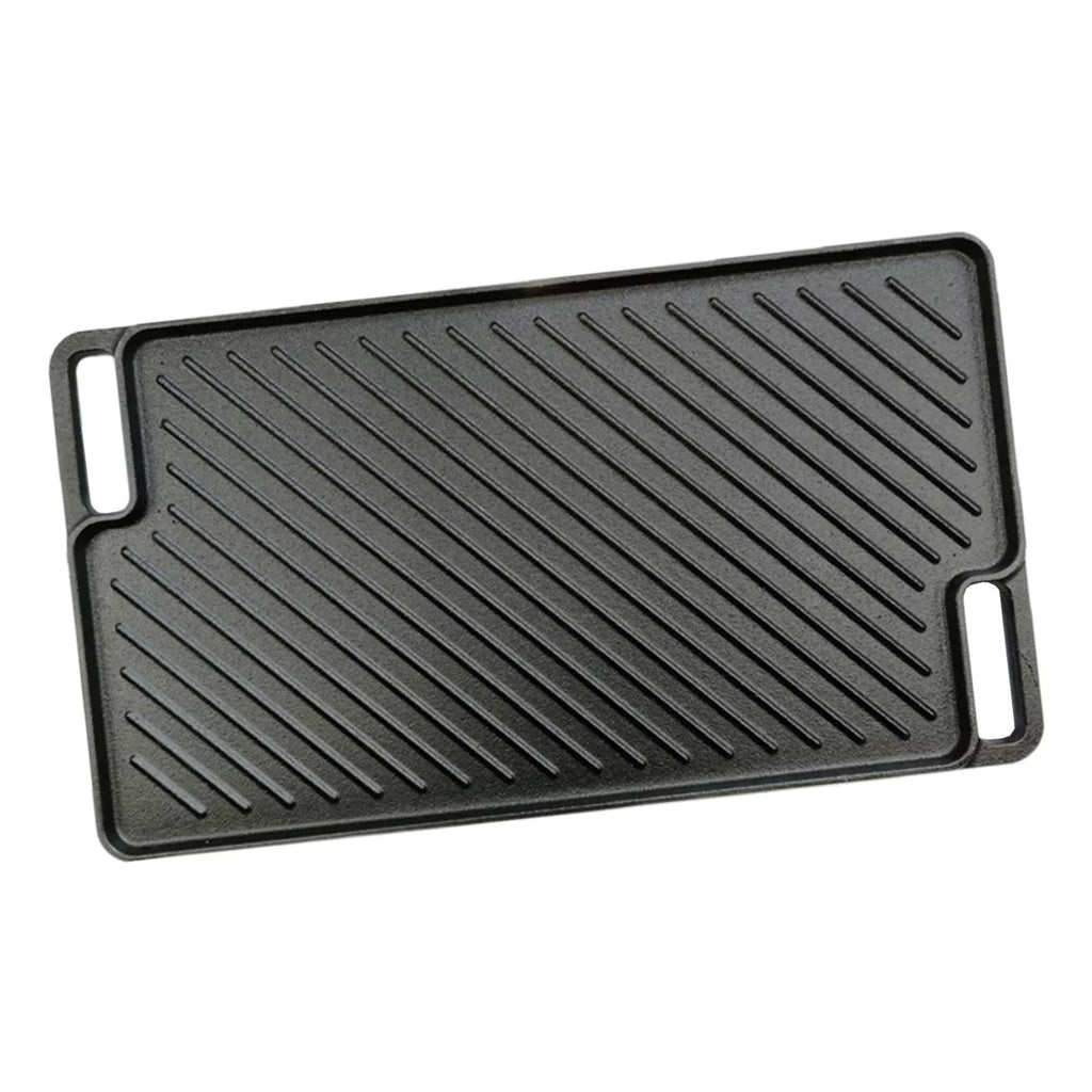 Reversible Cast Iron Griddle for Stovetop BBQ N24232