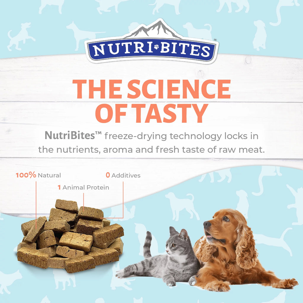 Canature NutriBites Freeze Dried Beef Liver Dog and Cat Treat 3 Pack D21072