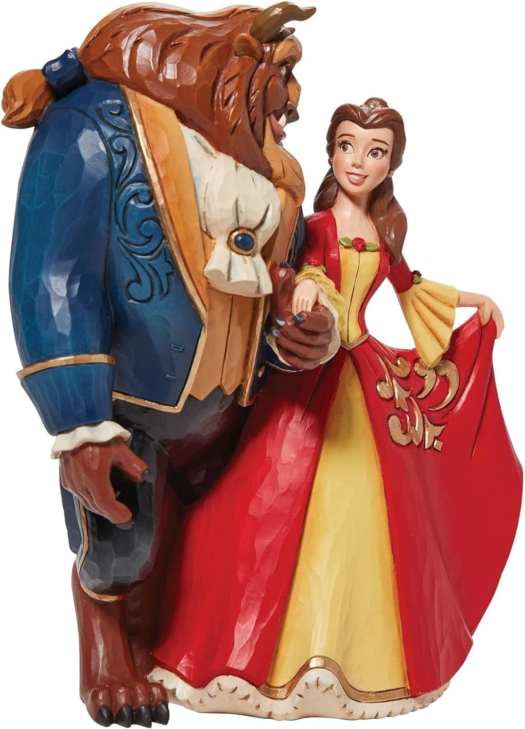 Enesco Jim Shore Disney Traditions Beauty and The Beast Enchanted Figurine N96917
