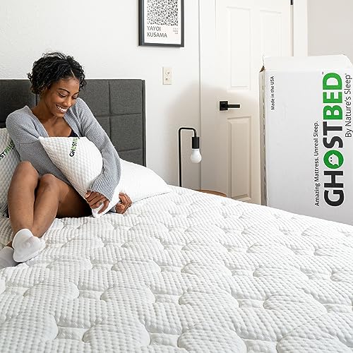 GhostBed Luxe 13 Inch Cool Gel Memory Foam Mattress Twin XL X863