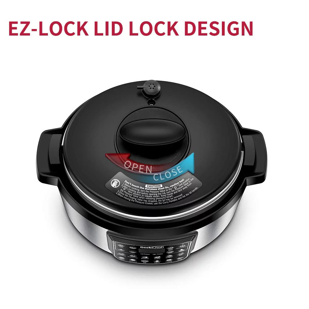 12-In-1 Electric Pressure Cooker, Stainless Steel P67684