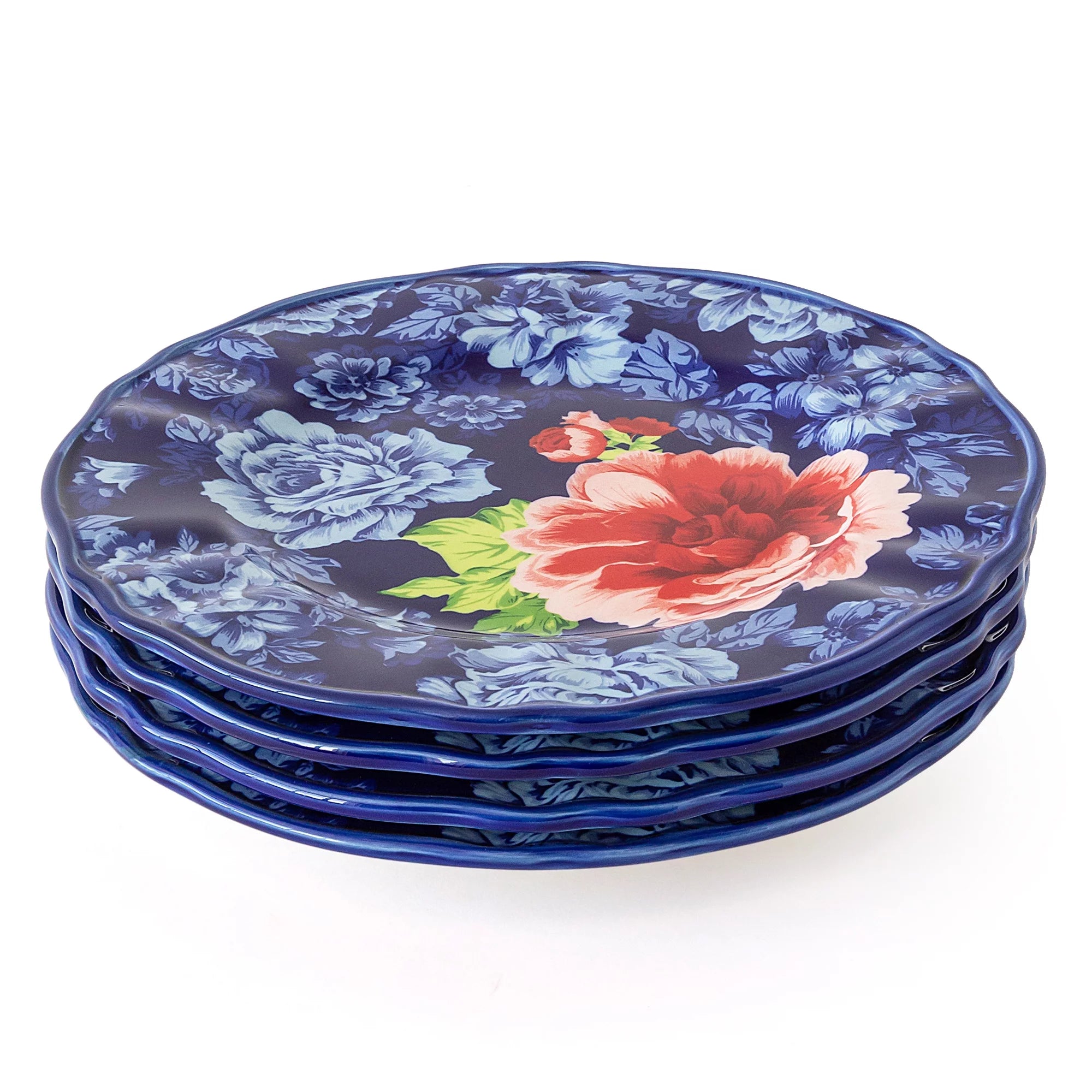 The Pioneer Woman Heritage Floral 12-Piece Stoneware Dinnerware Set G133