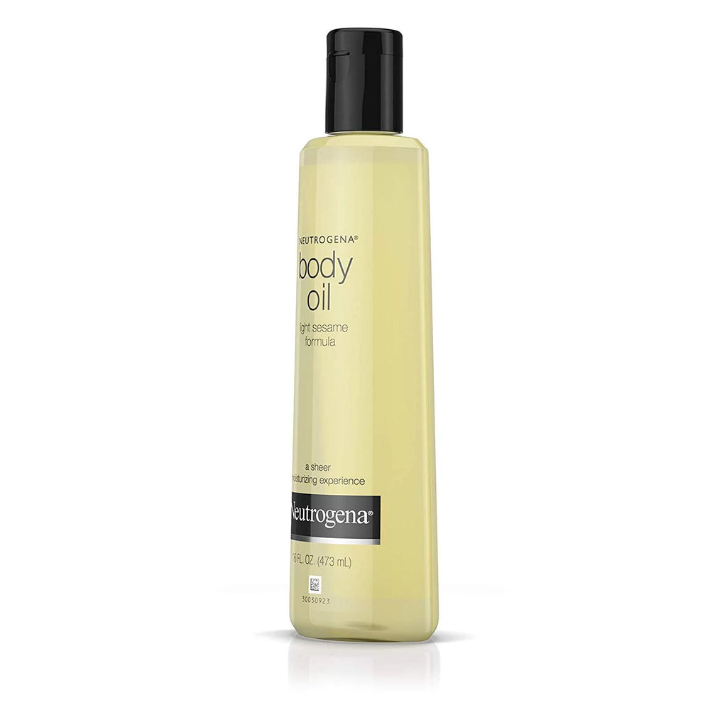 Neutrogena Lightweight Body Oil for Dry Skin, Sheer Sesame Formula, 16 fl. oz U791