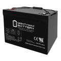 "Mighty Max 12V 100AH Battery for Solar Wind Deep Cycle VRLA 12V 24V 48V"