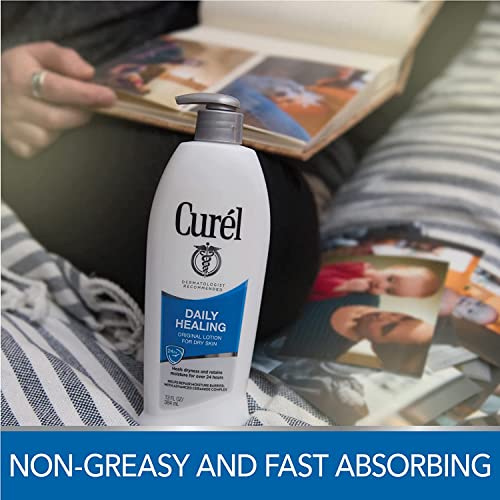 Curel Daily Healing Original Lotion for Dry Skin, 13 oz, Pack of 2 W567702