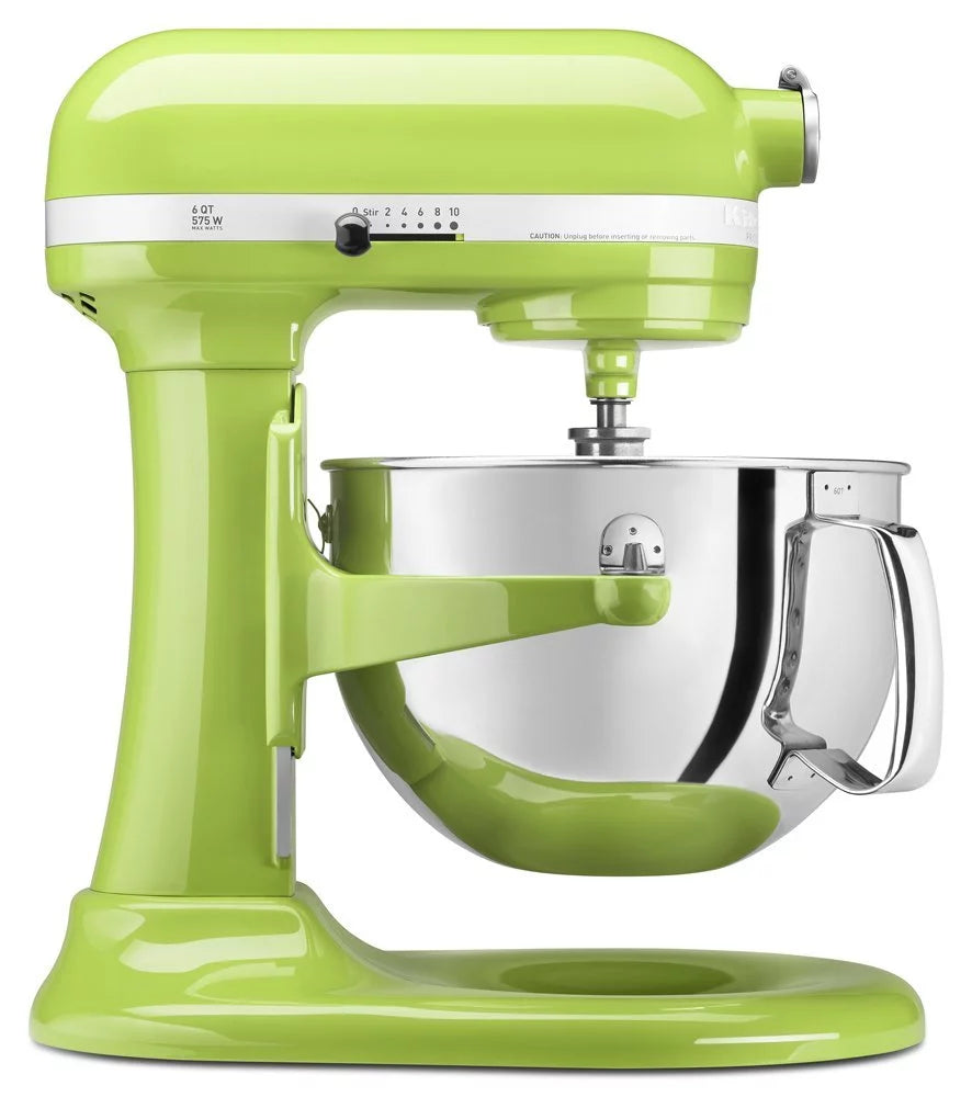 KitchenAid RRKP26M1XGA 6 Qt. Professional 600 Series Bowl-Lift Stand Mixer - Green Apple (CERTIFIED REFURBISHED)