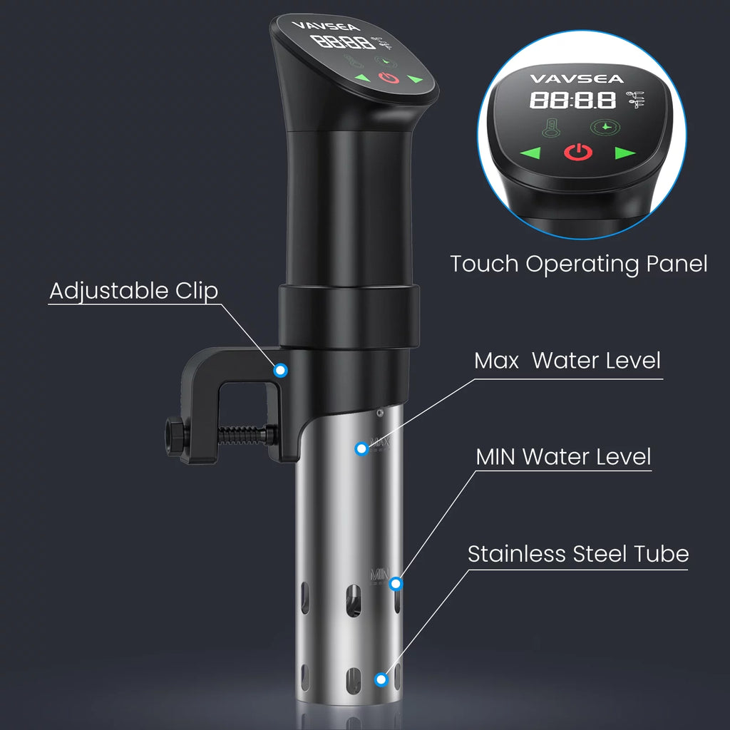 VAVSEA Sous Vide Machine, Precision Cooker with Digital Touch Screen I4078
