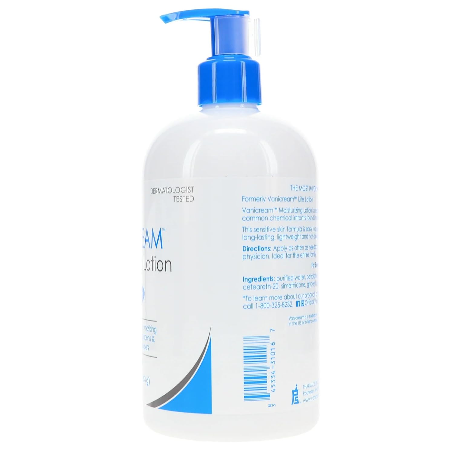 Vanicream Moisturizing Lotion for Sensitive Skin, 16 oz C784088