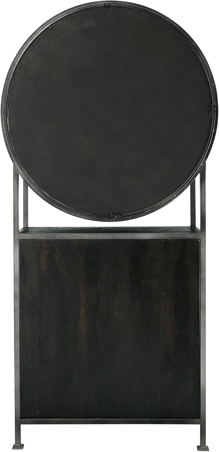 Howard Miller Rob Roy II Wine & Bar Cabinet 695-237 Aged Mocha N874573