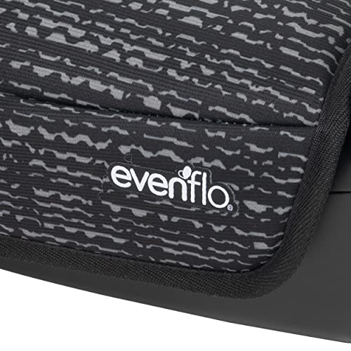 Evenflo GoTime No Back Booster Car Seat, Static Black, 2-Pack C69048