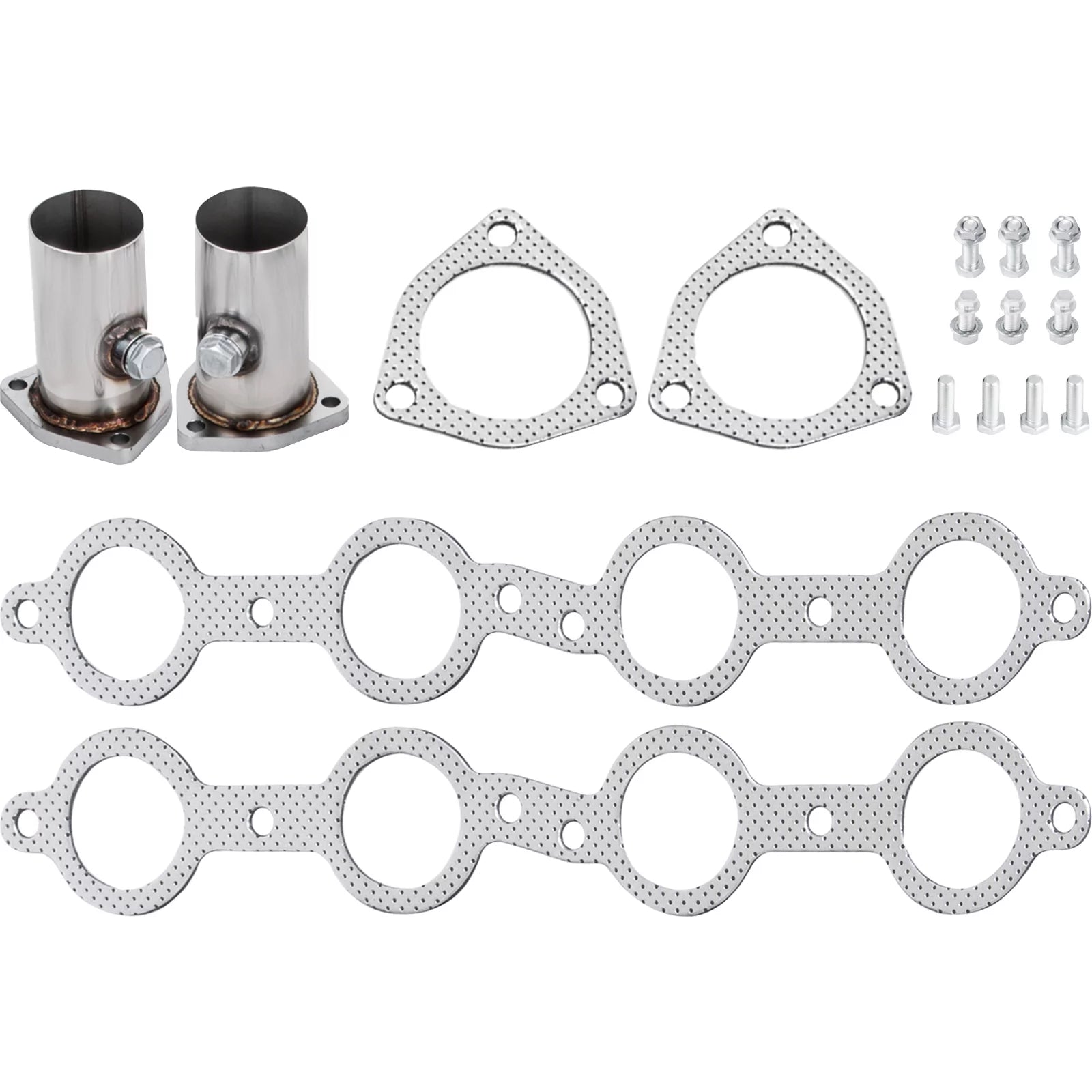 VEVOR Exhaust Header Set 1 3/4" Stainless Steel for Chevy LS1 LS2 LS3 F58712