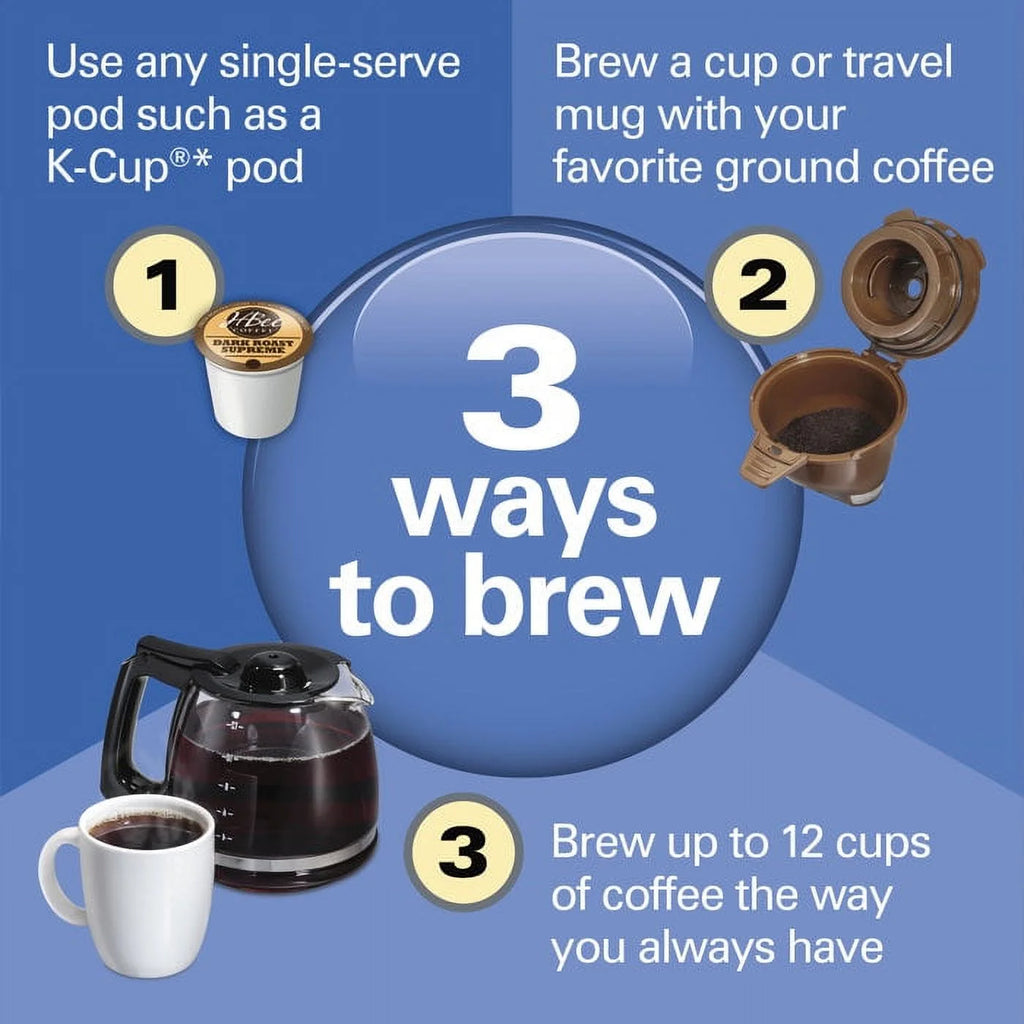 Hamilton Beach FlexBrew Trio Coffee Maker 49902 W289608