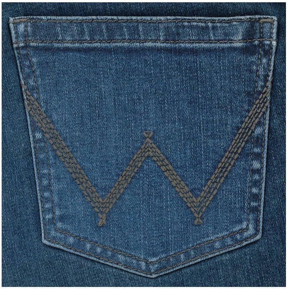 Wrangler Women's Willow Mid Rise Bootcut Jean - Jennifer Blue R921